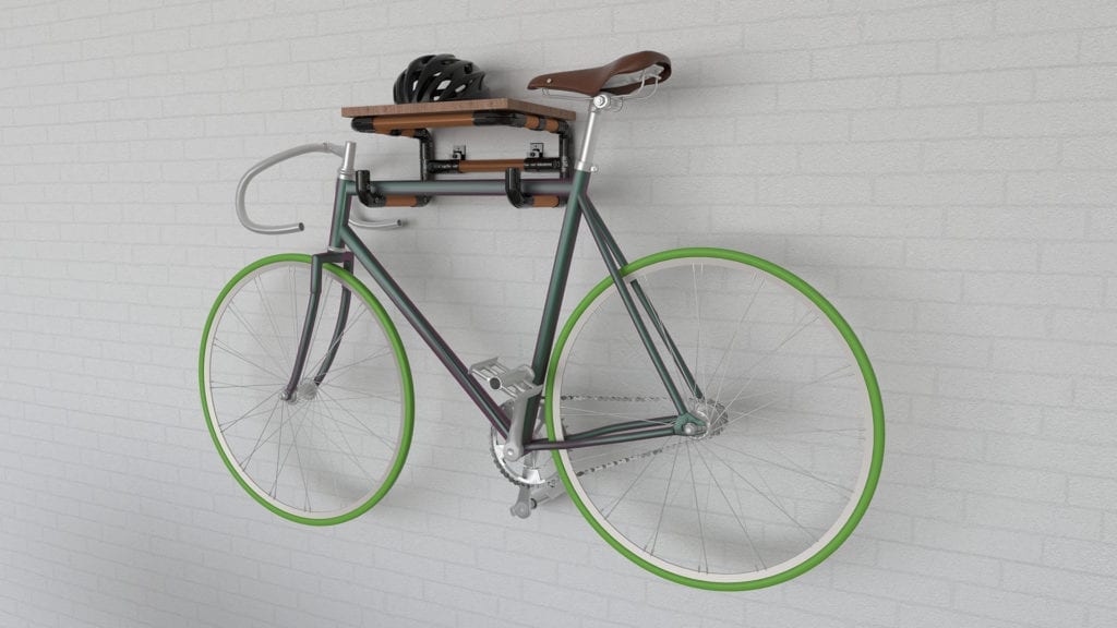 Support à vélo mural DIY