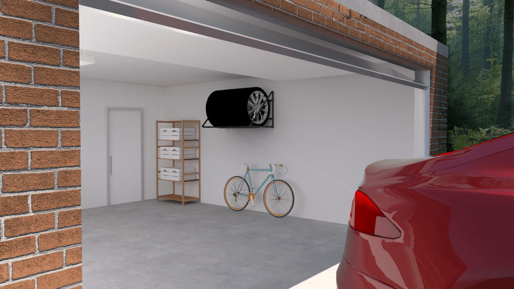 Rangement de garage: Rack à pneus