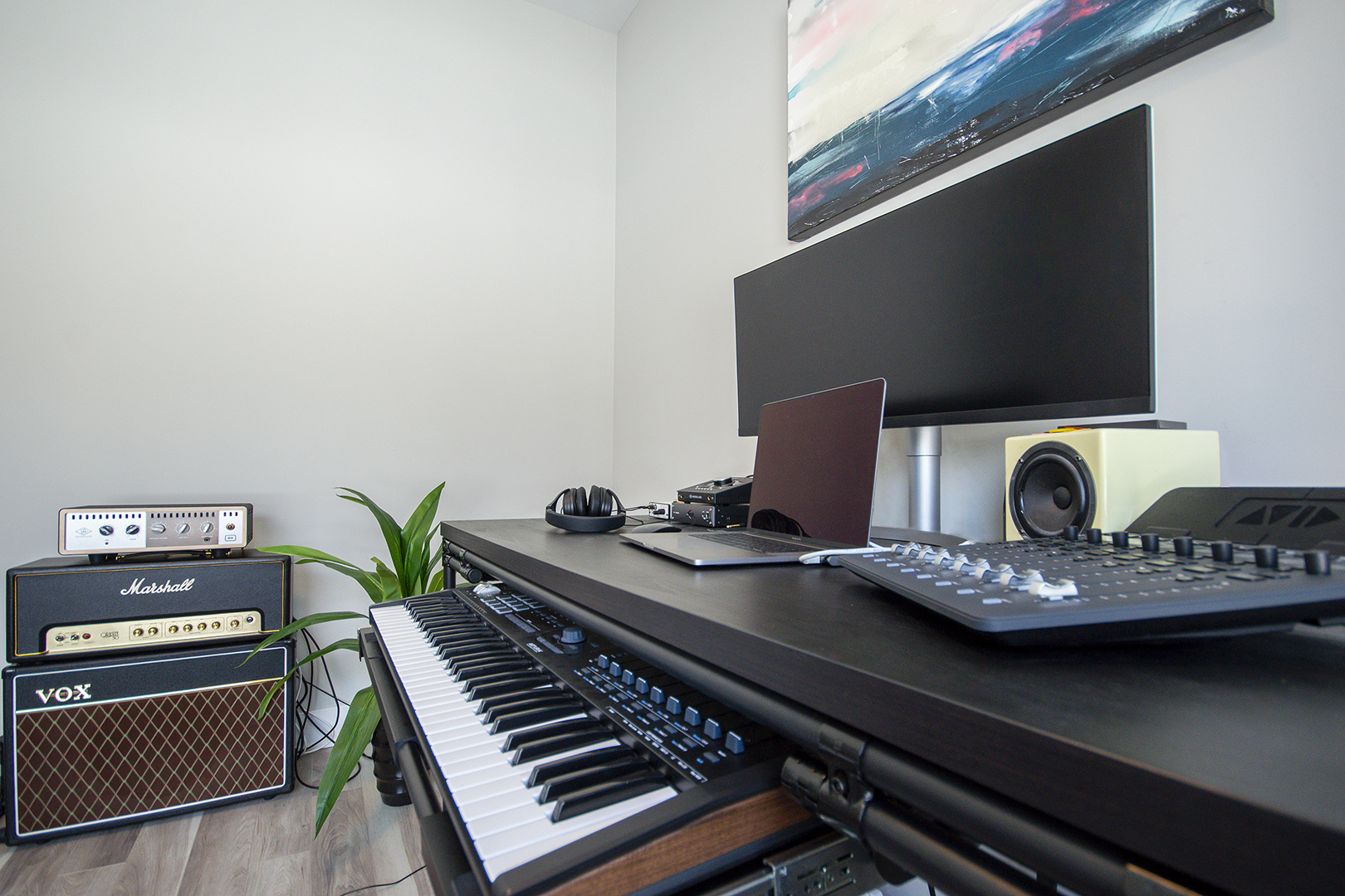 Studio d'enregistrement à la maison
