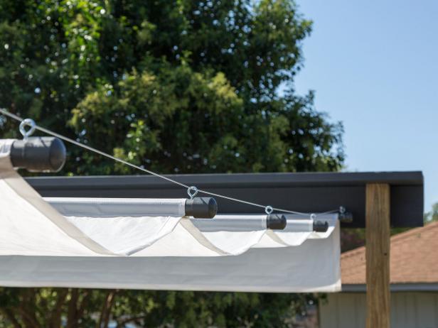 This image shows a  retractable awning.