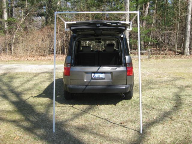 This image shows a Van canopy.