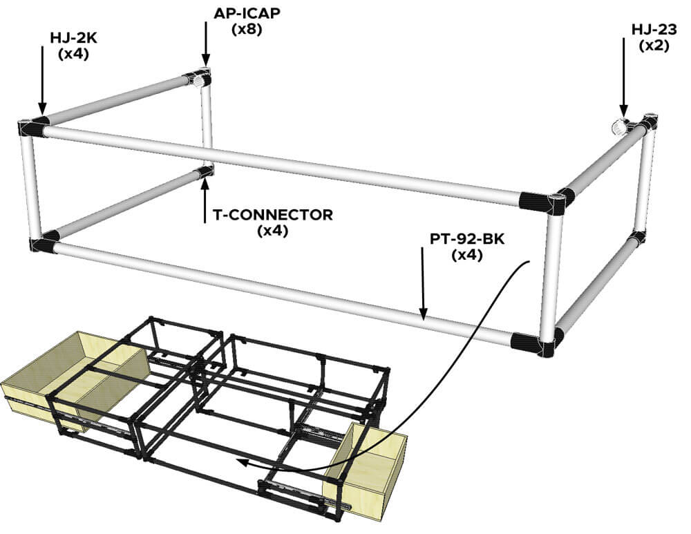 Pièces pour projet de conversion de van: Comment faire son canapé-lit DIY