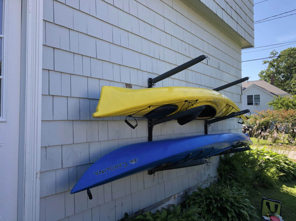 DIY Kayak wall mount