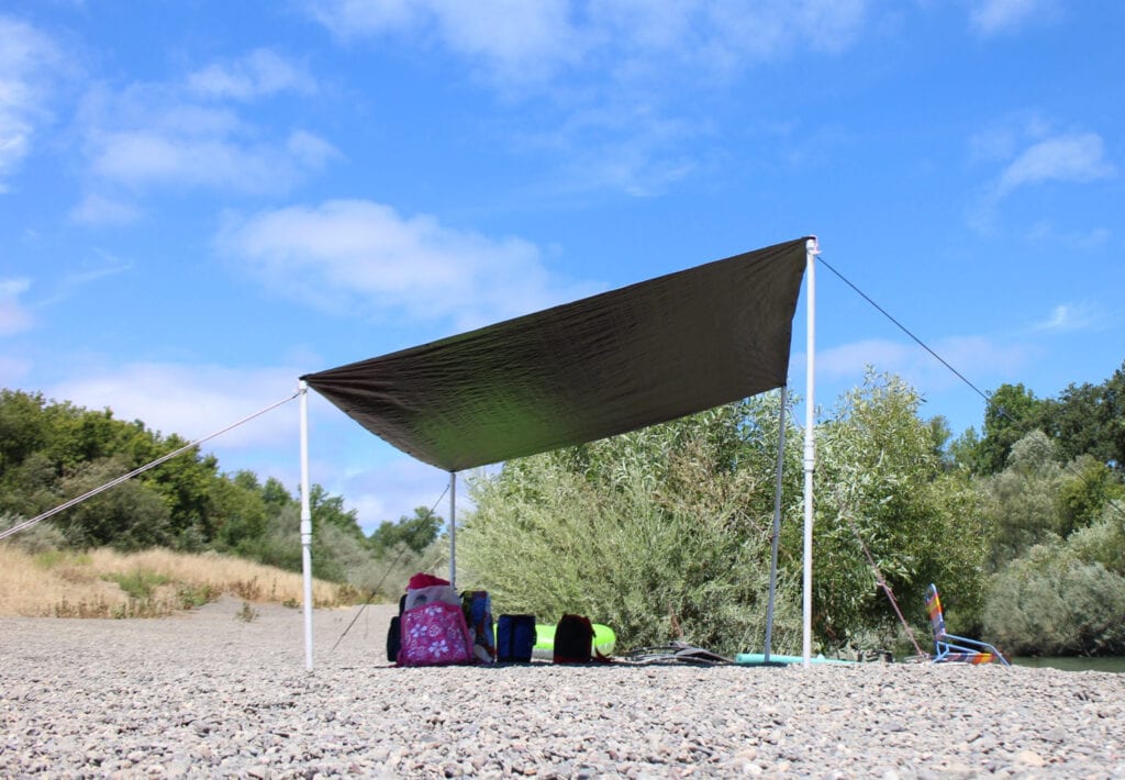 This image shows a portable shelter.