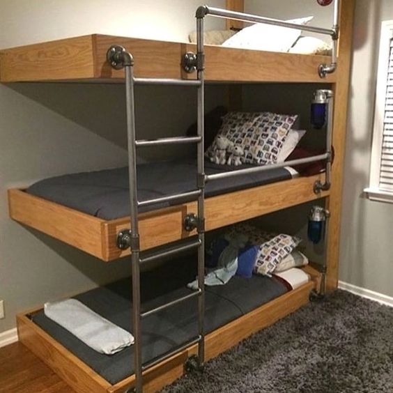Vanlife 10 Loft Bed Railing Ideas, Rv Bunk Bed Guard