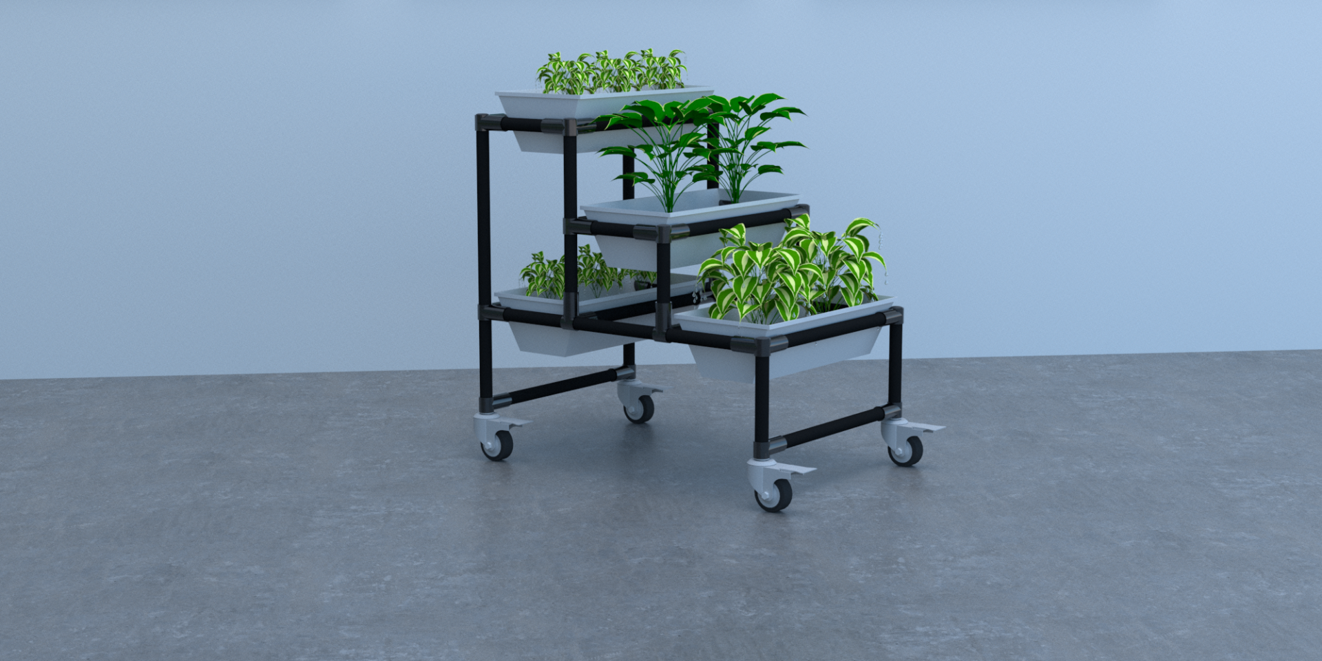 DIY plant stand