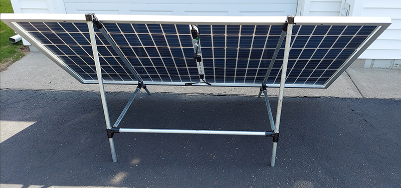 Scott's DIY Solar Panel Ground Mount