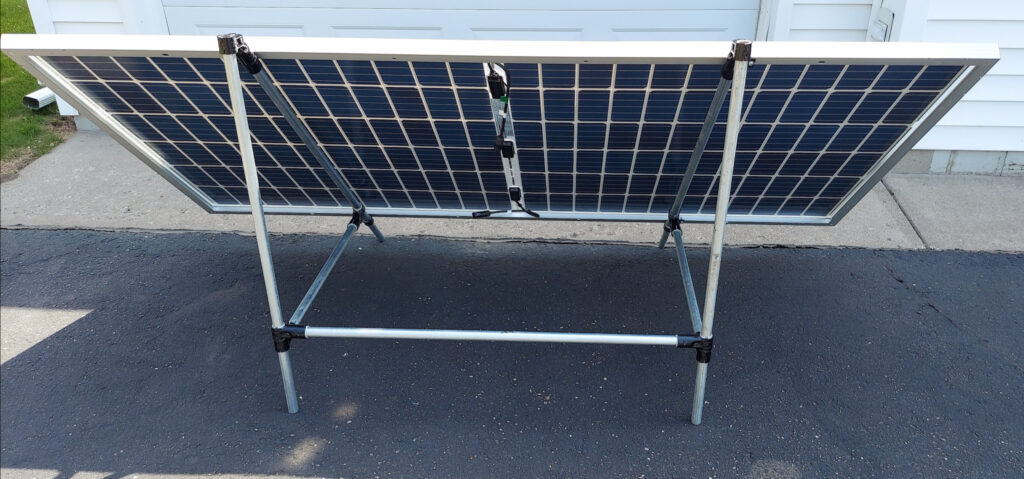 Solar panel support