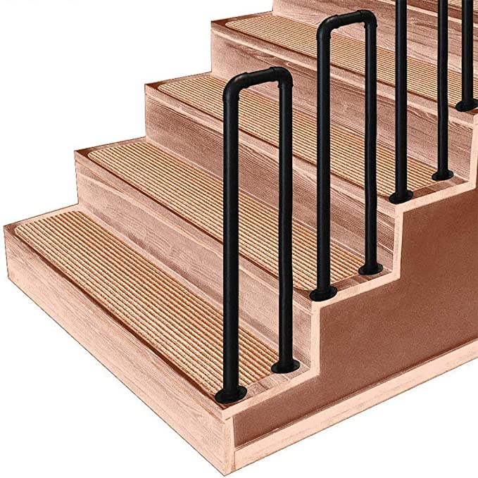 rampe d'escalier DIY