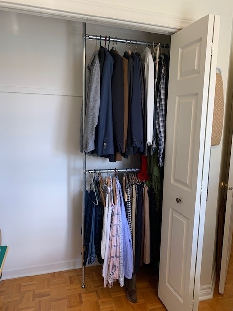 Yvan's wardrobe storage