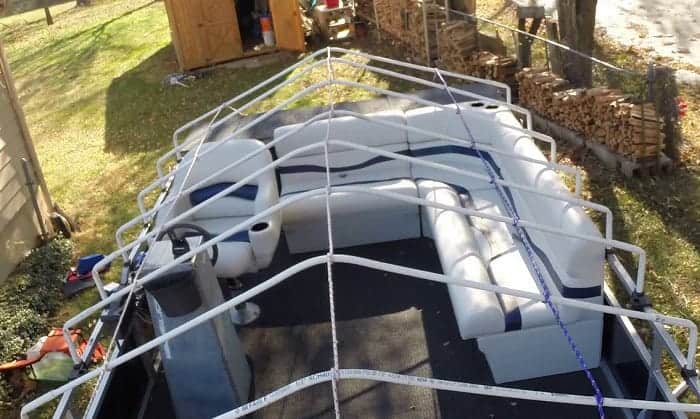 Boat Cover Support Ideas