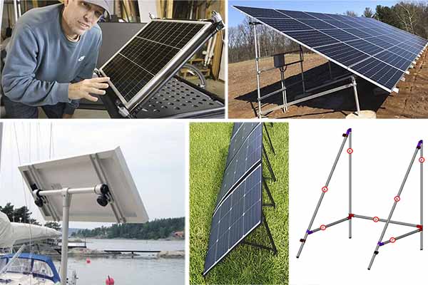adjustable-solar-panel-stand