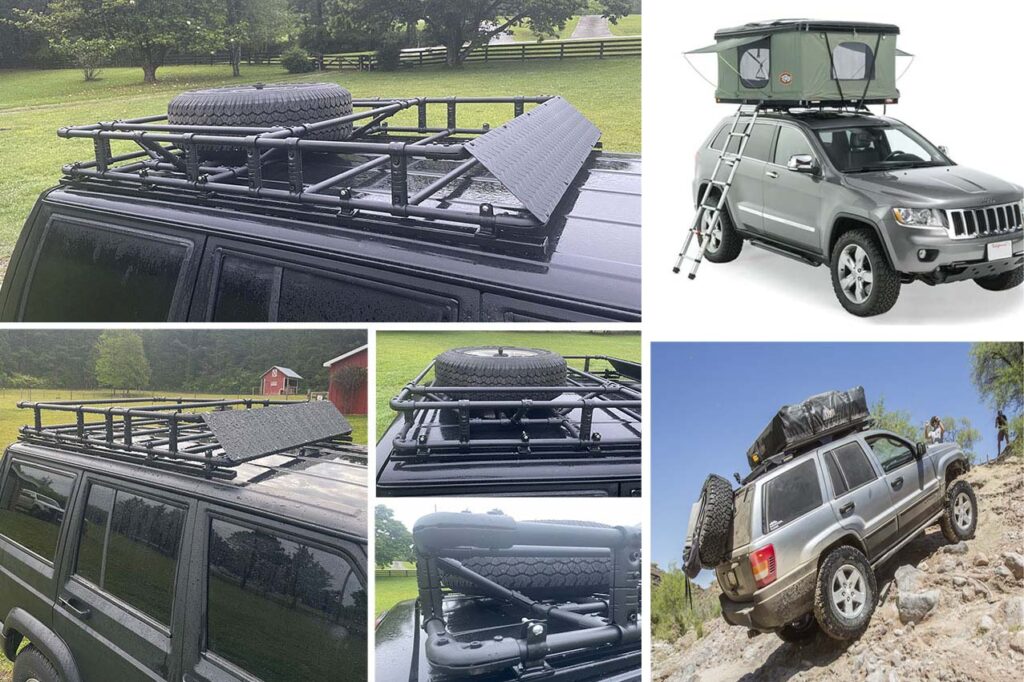DIY jeep roof rack