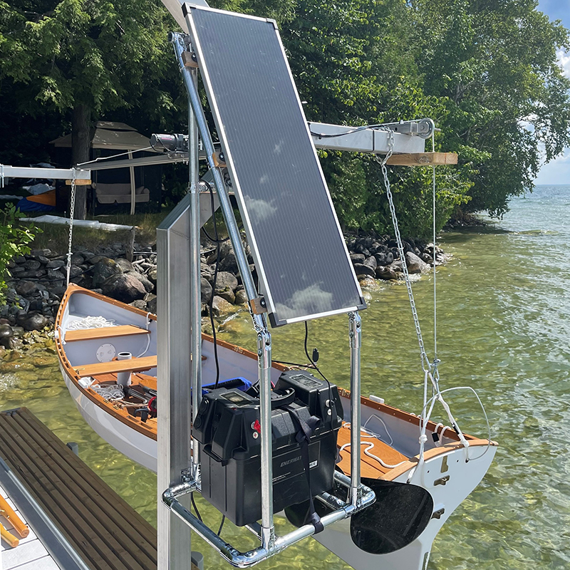 Support de panneau solaire pour votre bateau